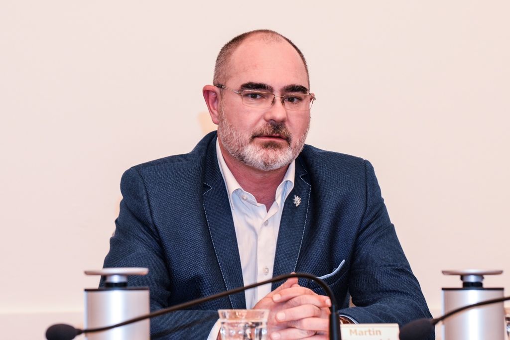 Bezpečnostní opatření při Slavnostech svobody - tisková konference (foto: M. Pecuch, 2.5.2017)