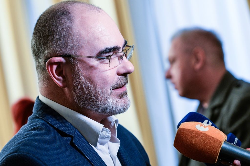 Bezpečnostní opatření při Slavnostech svobody - tisková konference (foto: M. Pecuch, 2.5.2017)