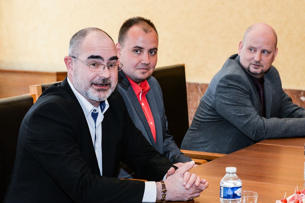 Plzeň navštívili odboráři z polské Věznice Iława (foto: M. Pecuch, 3.5.2017)