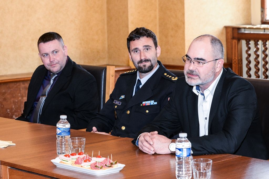 Plzeň navštívili odboráři z polské Věznice Iława (foto: M. Pecuch, 3.5.2017)