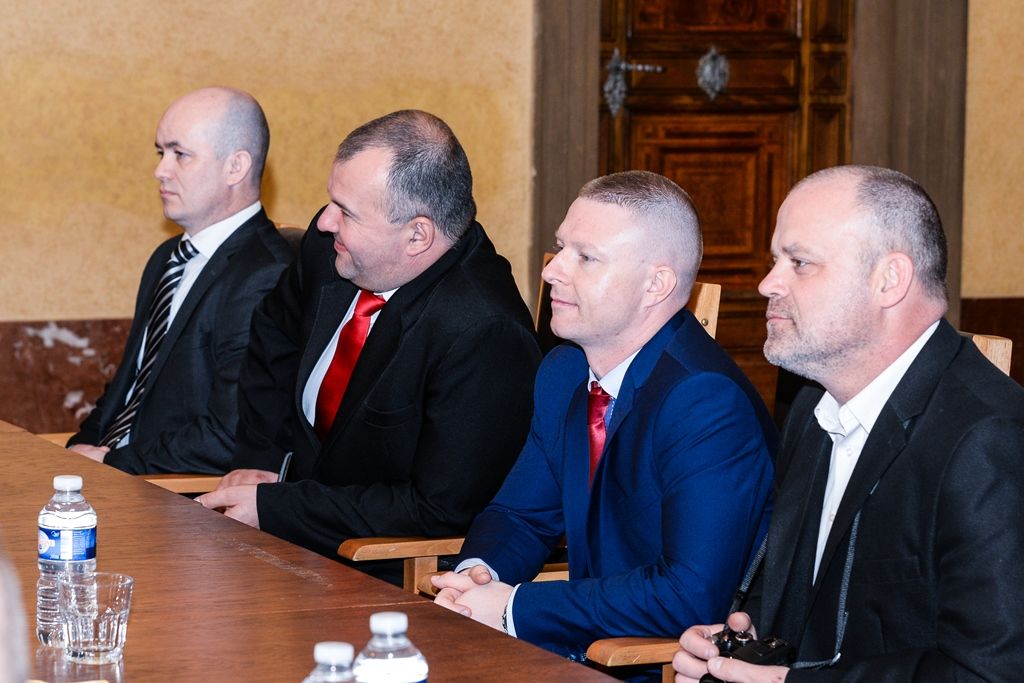 Plzeň navštívili odboráři z polské Věznice Iława (foto: M. Pecuch, 3.5.2017)