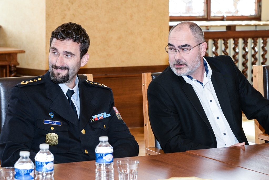 Plzeň navštívili odboráři z polské Věznice Iława (foto: M. Pecuch, 3.5.2017)