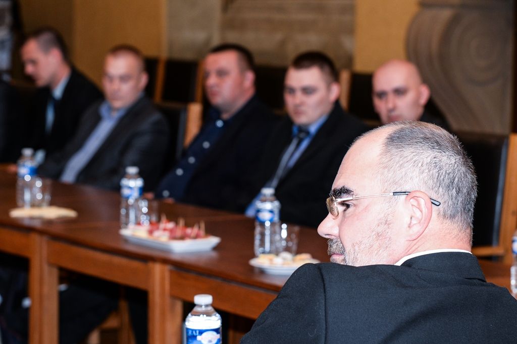 Plzeň navštívili odboráři z polské Věznice Iława (foto: M. Pecuch, 3.5.2017)