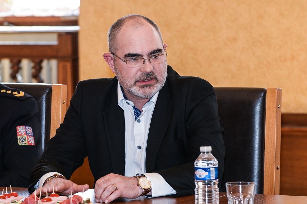 Plzeň navštívili odboráři z polské Věznice Iława (foto: M. Pecuch, 3.5.2017)