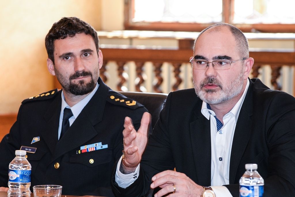 Plzeň navštívili odboráři z polské Věznice Iława (foto: M. Pecuch, 3.5.2017)