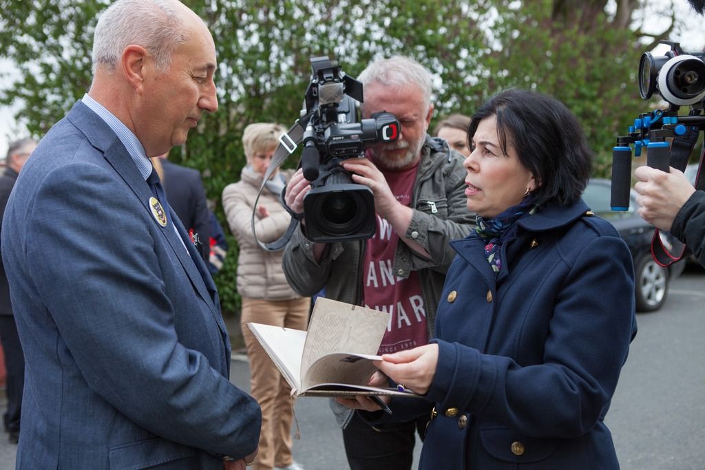 Slavnosti svobody 2017 - Belgičtí veteráni navštívili Holýšov (foto: V. Štaif, 4.5.2017)