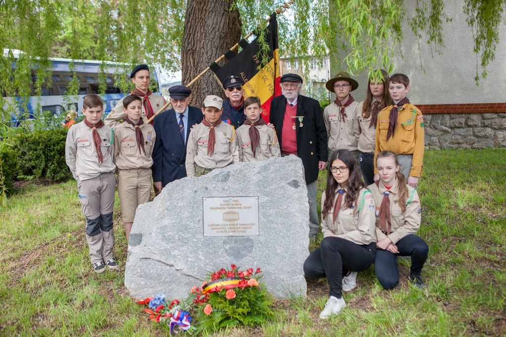 Slavnosti svobody 2017 - Belgičtí veteráni navštívili Holýšov (foto: V. Štaif, 4.5.2017)