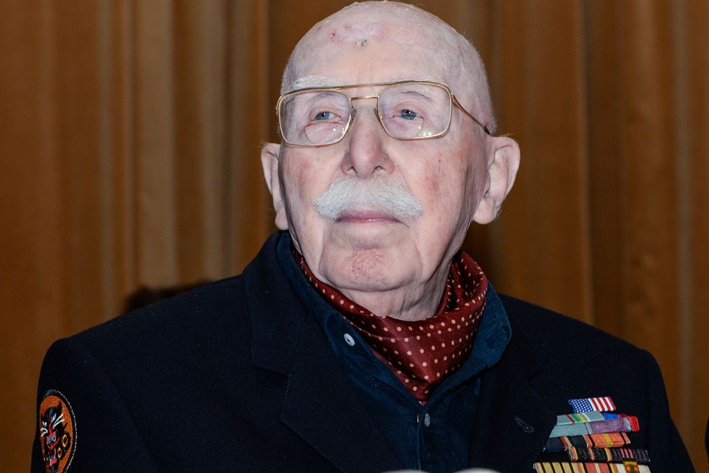 Slavnosti svobody 2017 - Beseda veteránů se studenty (foto: M. Pecuch, 5.5.2017)