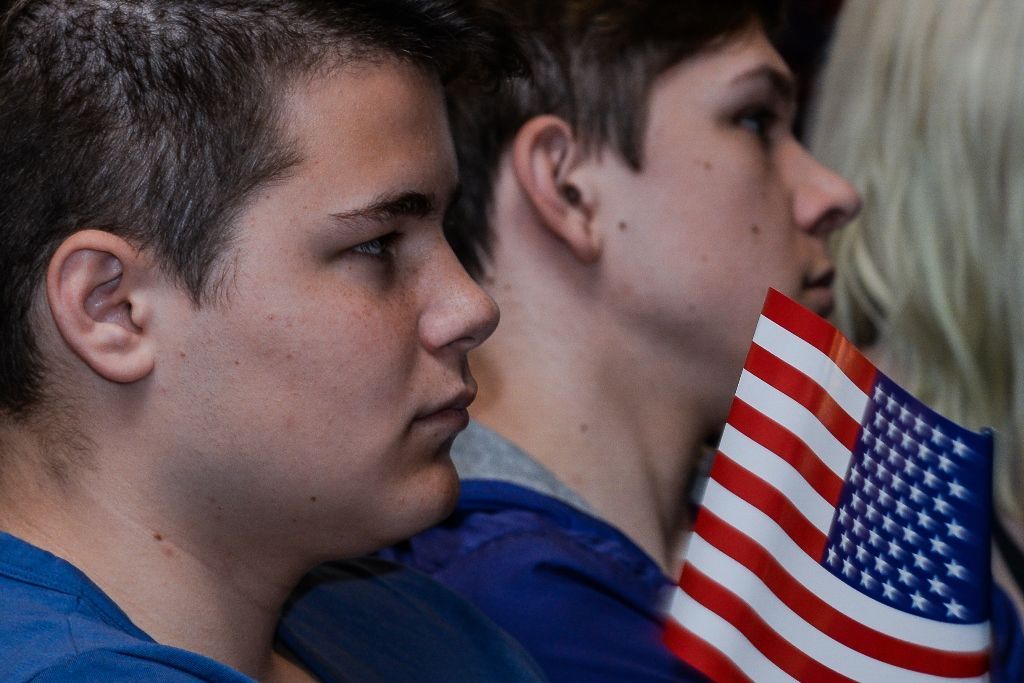 Slavnosti svobody 2017 - Beseda veteránů se studenty (foto: M. Pecuch, 5.5.2017)