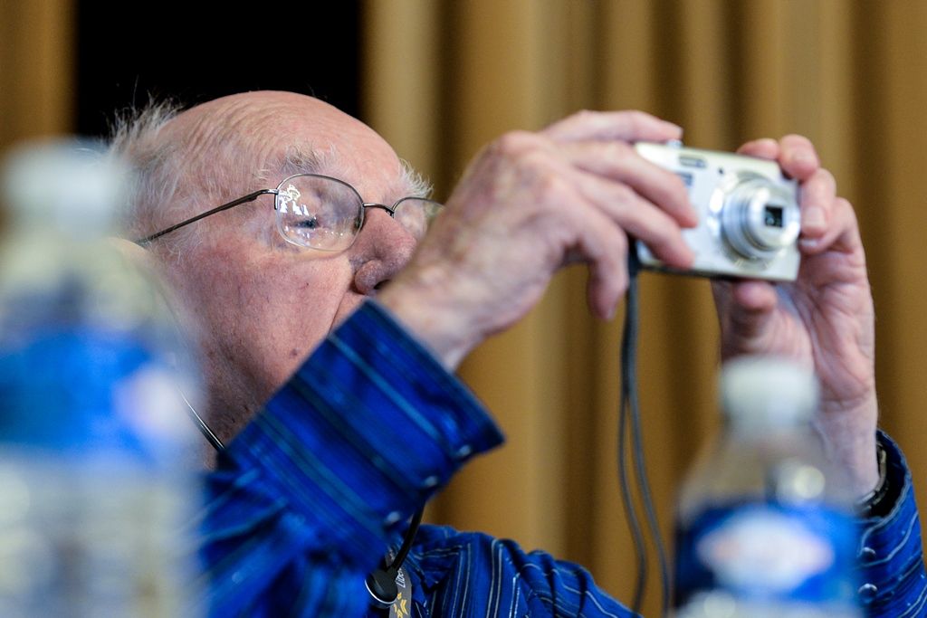 Slavnosti svobody 2017 - Beseda veteránů se studenty (foto: M. Pecuch, 5.5.2017)