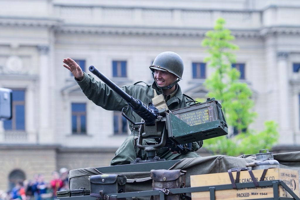 Slavnosti svobody 2017 - Convoy of Liberty (foto: M. Pecuch, 7.5.2017)