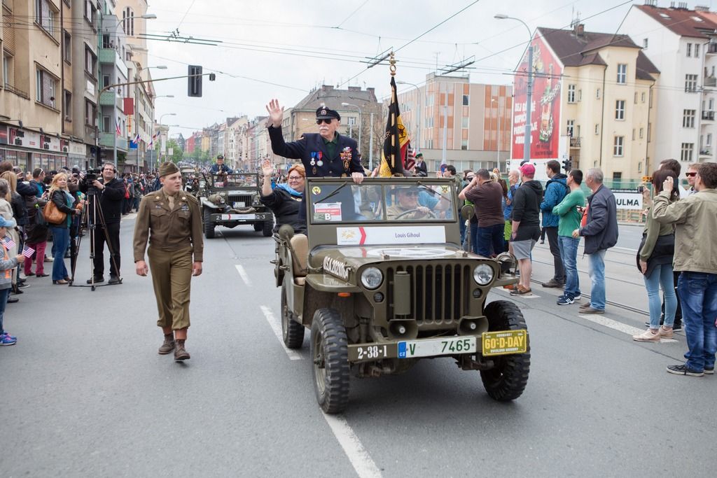Slavnosti svobody 2017 - Belgičtí veteráni 7. května (foto: V. Štaif)