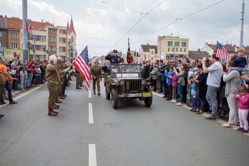 Slavnosti svobody 2017 - Belgičtí veteráni 7. května (foto: V. Štaif)