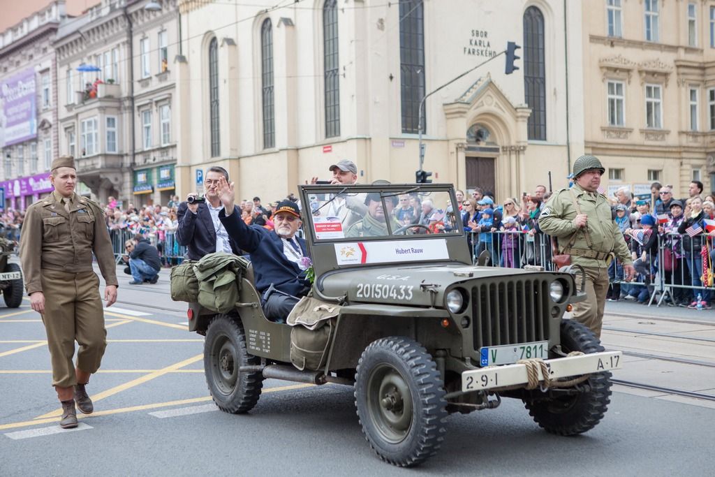 Slavnosti svobody 2017 - Belgičtí veteráni 7. května (foto: V. Štaif)