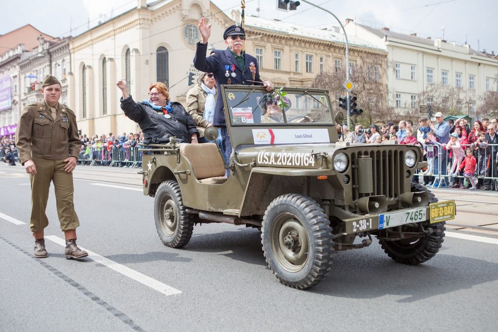 Slavnosti svobody 2017 - Belgičtí veteráni 7. května (foto: V. Štaif)