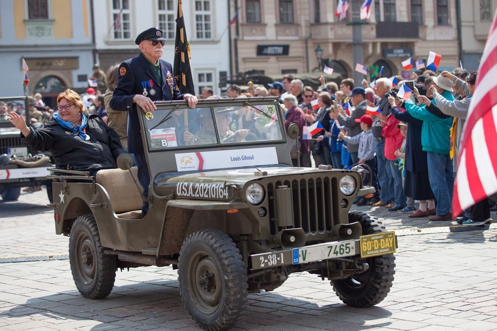 Slavnosti svobody 2017 - Belgičtí veteráni 7. května (foto: V. Štaif)