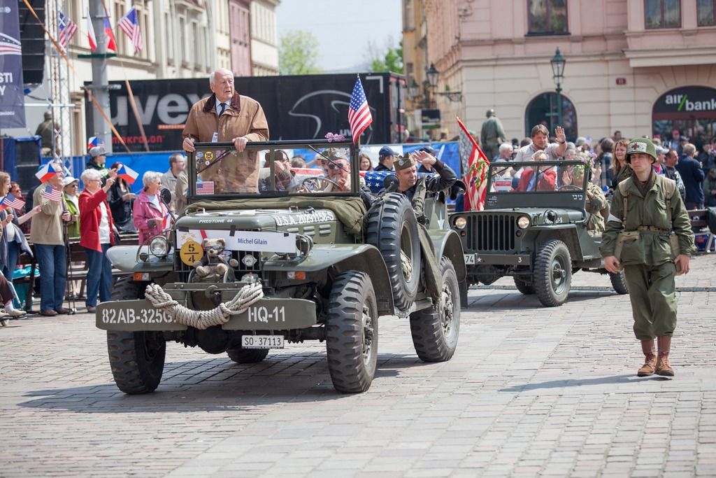 Slavnosti svobody 2017 - Belgičtí veteráni 7. května (foto: V. Štaif)