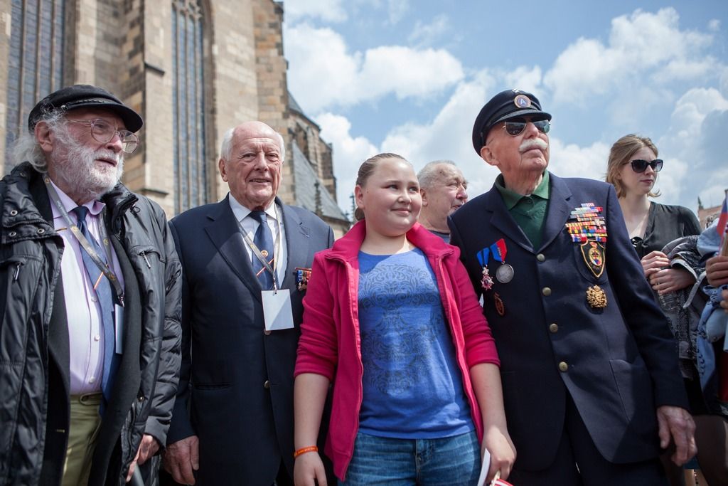 Slavnosti svobody 2017 - Belgičtí veteráni 7. května