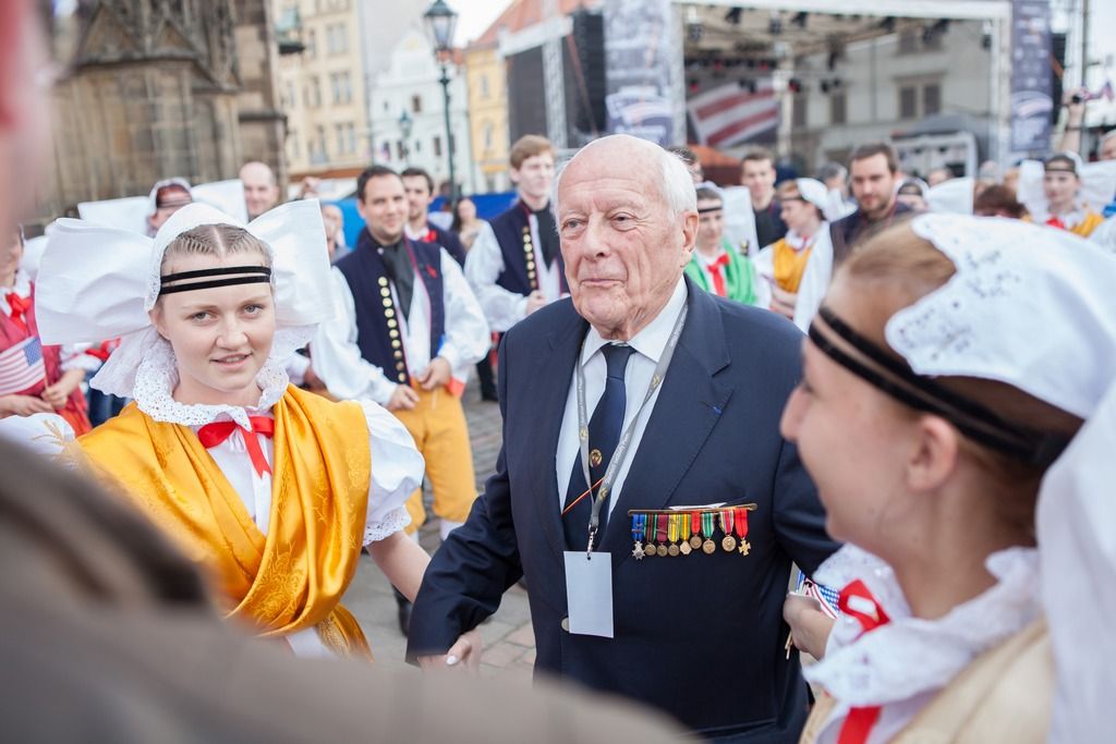 Slavnosti svobody 2017 - Belgičtí veteráni 7. května (foto: V. Štaif)