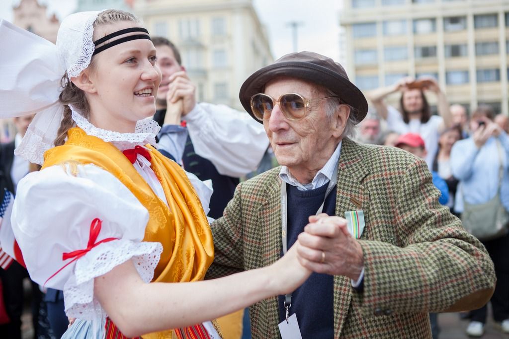 Slavnosti svobody 2017 - Belgičtí veteráni 7. května (foto: V. Štaif)