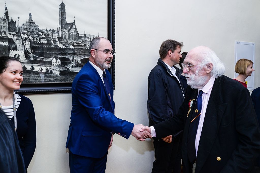 Cenu Jana Palacha získala studentka Silvie Kůželová (foto: M. Pecuch, 8.5.2017)