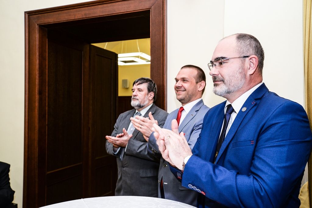 Cenu Jana Palacha získala studentka Silvie Kůželová (foto: M. Pecuch, 8.5.2017)