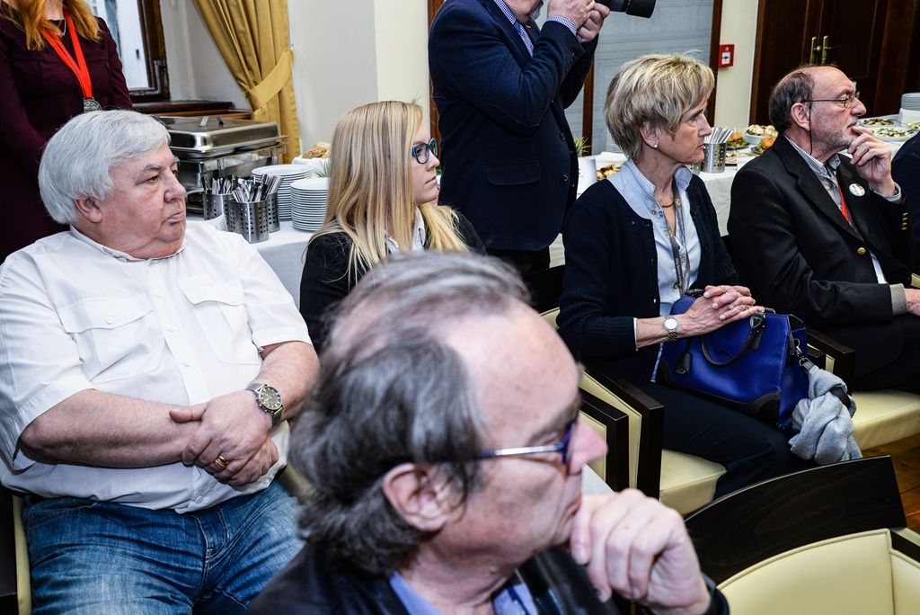 Cenu Jana Palacha získala studentka Silvie Kůželová (foto: M. Pecuch, 8.5.2017)