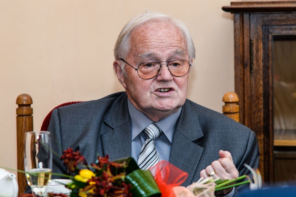 Primátor Martin Zrzavecký přijal profesora Miroslava Baldu (foto: M. Pecuch, 9.5.2017)