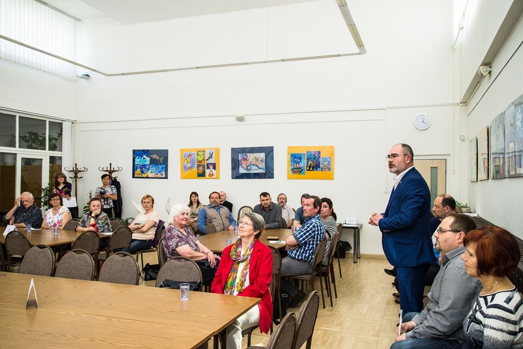 Primátor města diskutoval s občany o novém Strategickém plánu Plzně (foto: M. Pecuch, 16.5.2017)