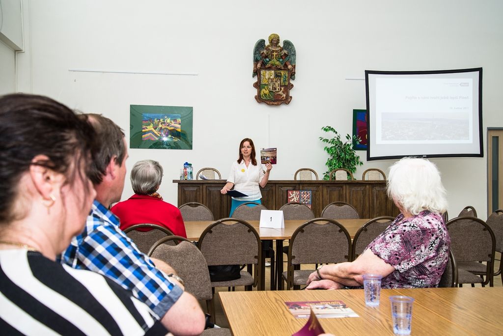 Primátor města diskutoval s občany o novém Strategickém plánu Plzně (foto: M. Pecuch, 16.5.2017)