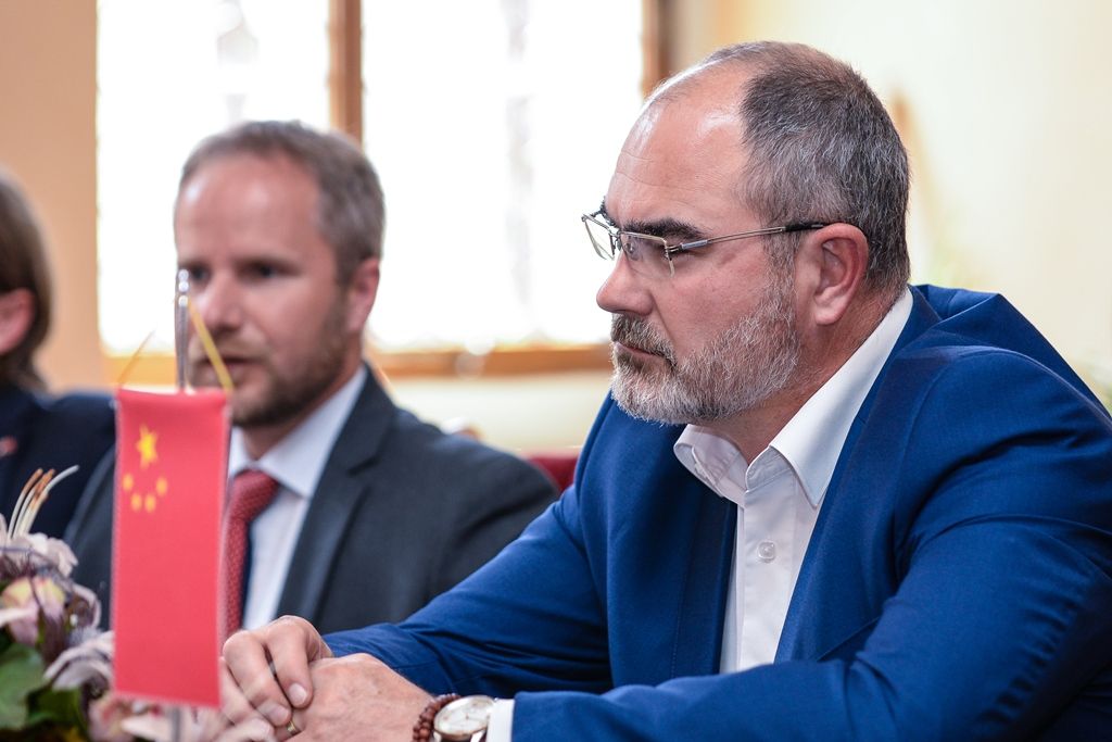 Setkání primátora s čínskou velvyslankyní (foto: M. Pecuch, 29.5.2017)