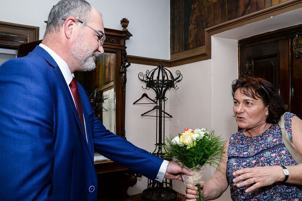 Cenu 1. června získal filozof Ladislav Hejdánek (foto: M. Pecuch, 1.6.2017)