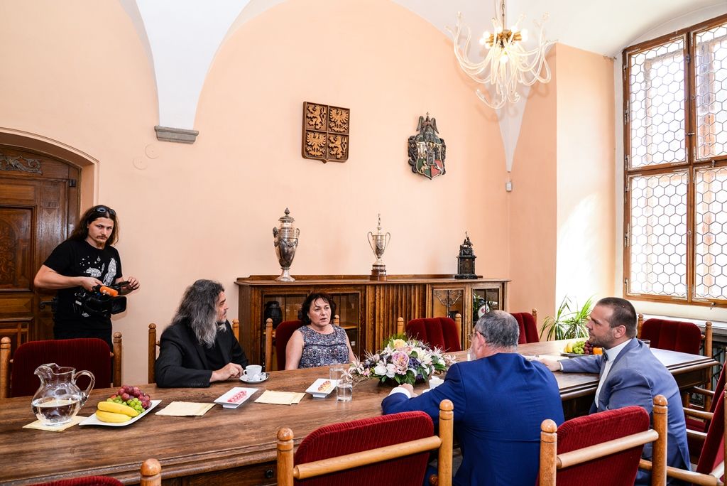 Cenu 1. června získal filozof Ladislav Hejdánek (foto: M. Pecuch, 1.6.2017)