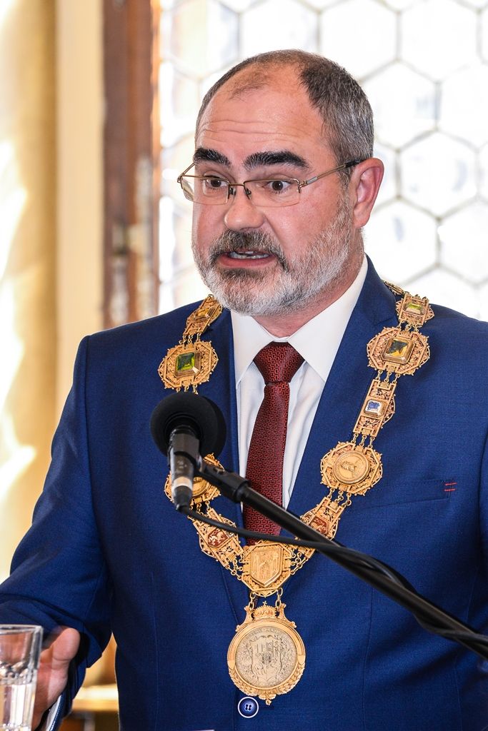 Cenu 1. června získal filozof Ladislav Hejdánek (foto: M. Pecuch, 1.6.2017)