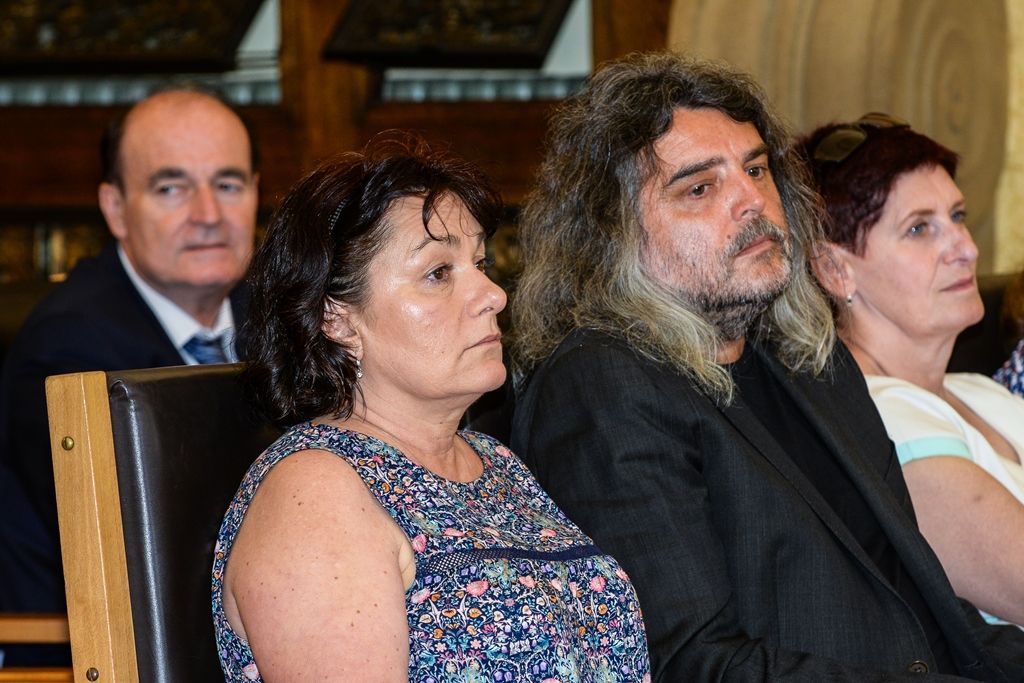 Cenu 1. června získal filozof Ladislav Hejdánek (foto: M. Pecuch, 1.6.2017)
