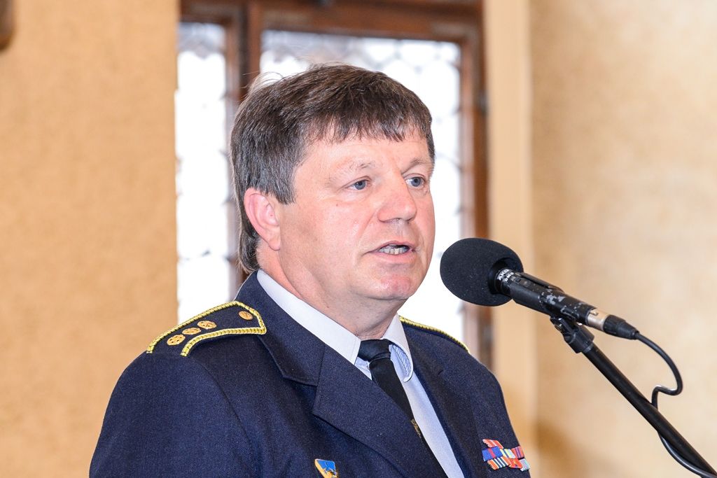 Primátor města ocenil vedoucí hasičské mládeže (foto: M. Pecuch, 7.6.2017)