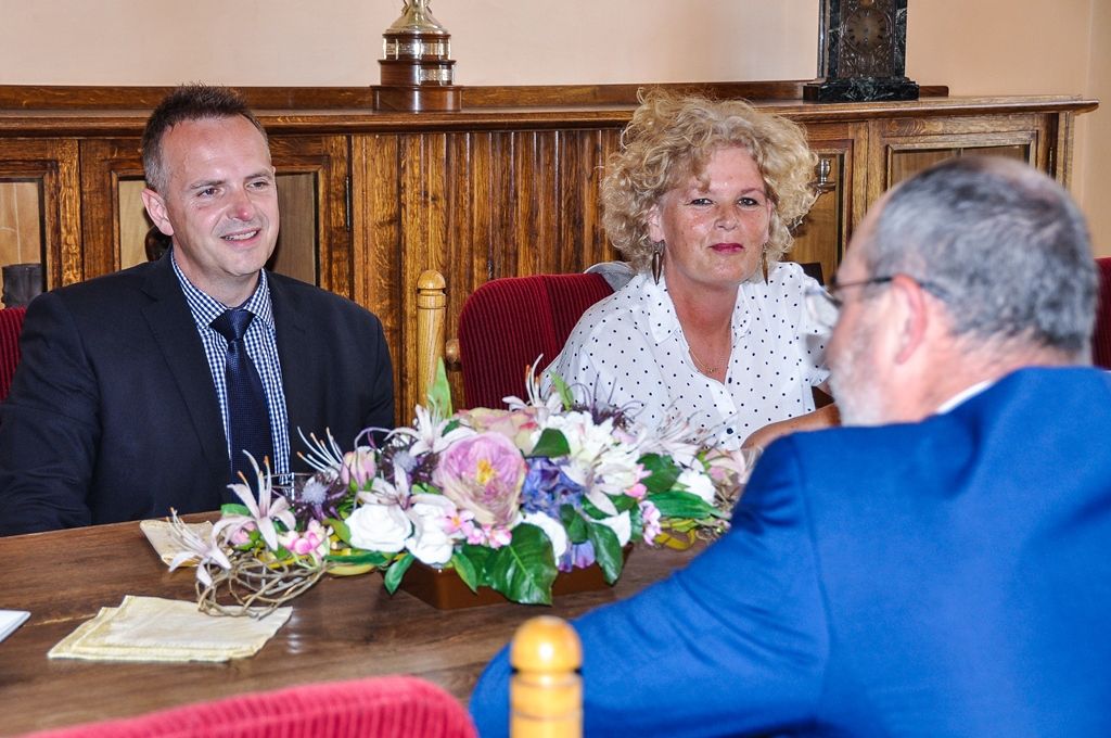 Plzeňský primátor přijal zástupce partnerského města Žiliny (foto: M. Pecuch, 9.6.2017)