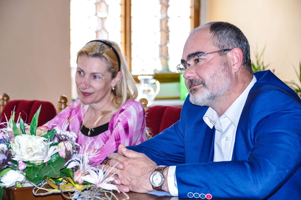 Plzeňský primátor přijal zástupce partnerského města Žiliny (foto: M. Pecuch, 9.6.2017)