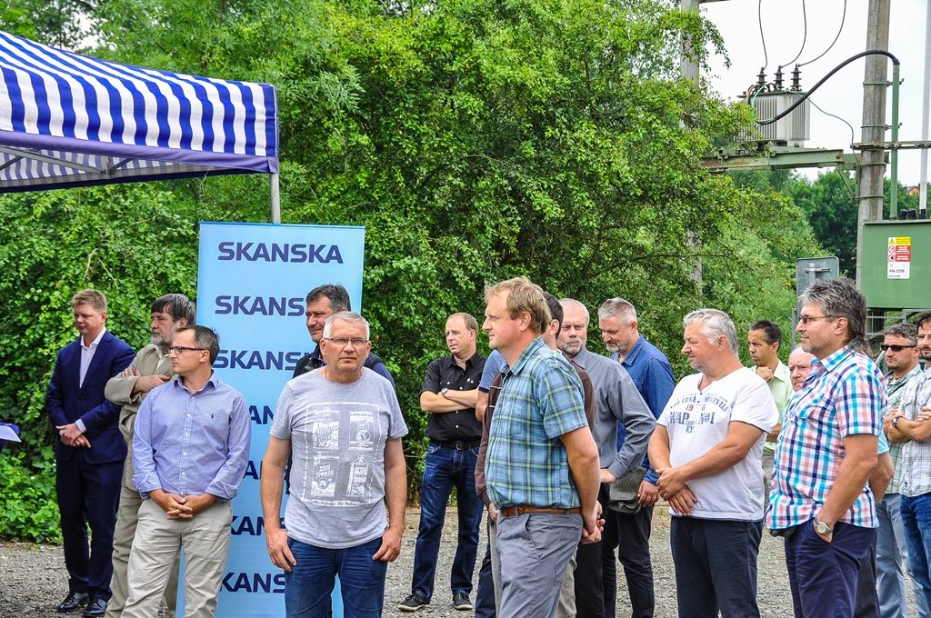 Plzeň dokončila kanalizační řad podél Úslavy (foto: M. Pecuch, 28.6.2017)