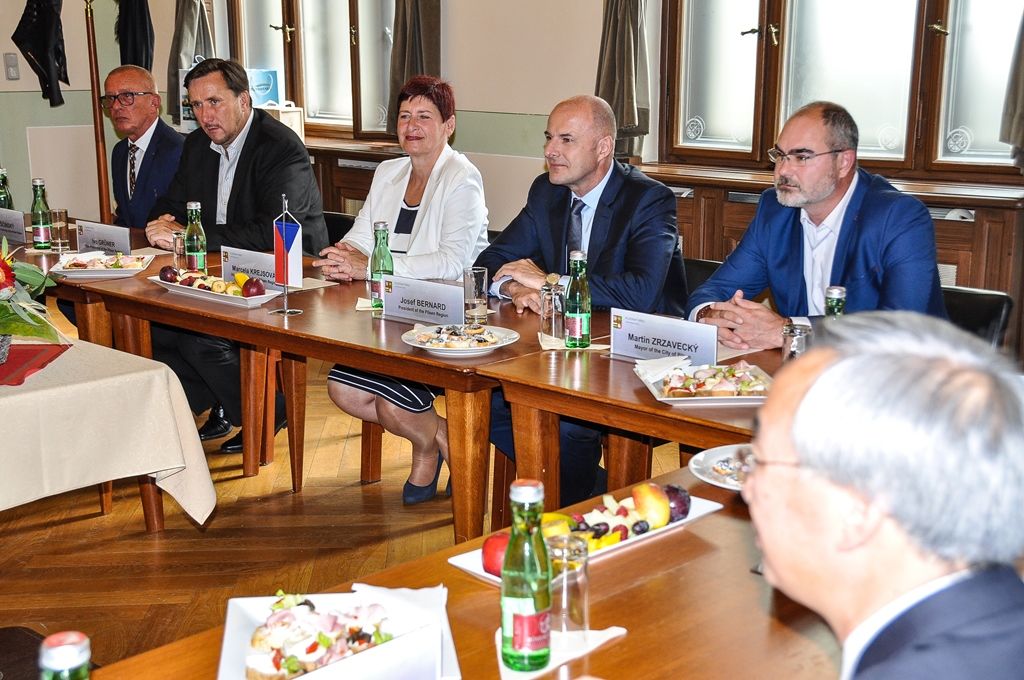 Plzeňský kraj si připomněl 10. výročí spolupráce s čínskou provincií Zhejiang (foto: M. Pecuch, 17.7.2017)