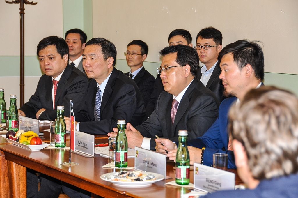 Plzeňský kraj si připomněl 10. výročí spolupráce s čínskou provincií Zhejiang (foto: M. Pecuch, 17.7.2017)