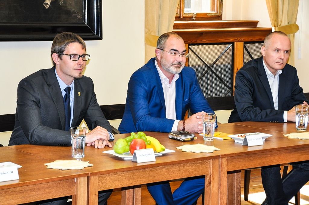 Setkání vedení města Plzně s tureckou delegací z města Eskisehir (foto: M. Pecuch, 18.7.2017)