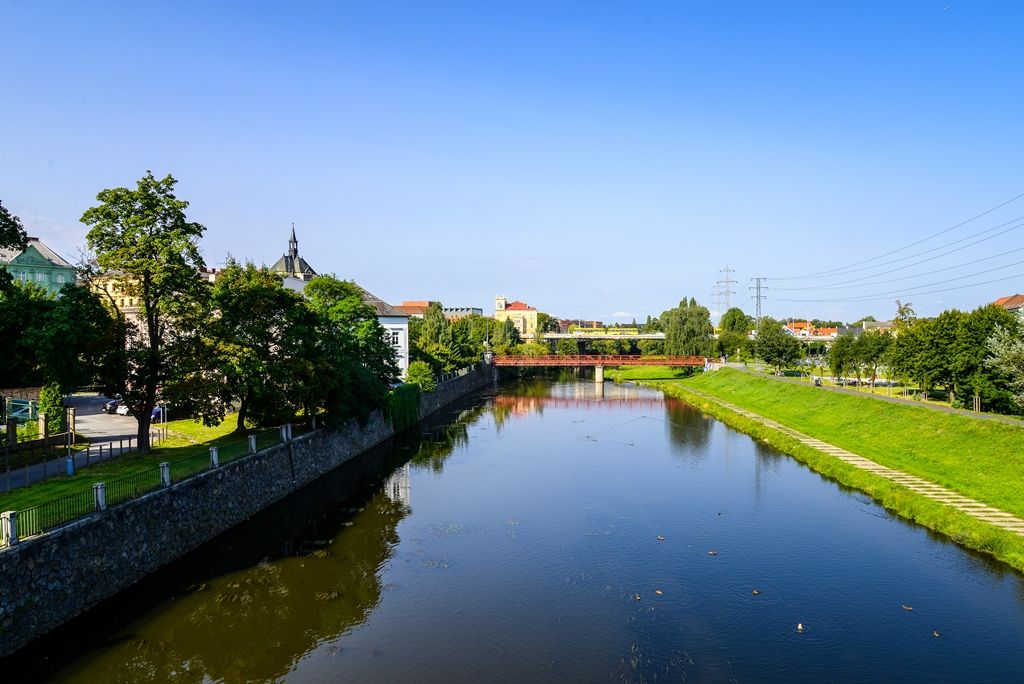 Rekonstrukce mostu Generála Pattona ze Saského mostu (foto: M. Pecuch, 21.8.2017)