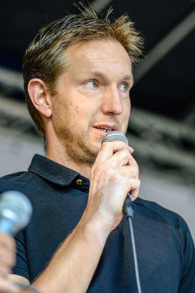 Letní Sportmanie Plzeň - Ve středu přivítala další hosty z řad sportovních osobností, a sice házenkáře Karla Nocara a Jana Štochla. (foto: M. Pecuch, 23.8.2017)