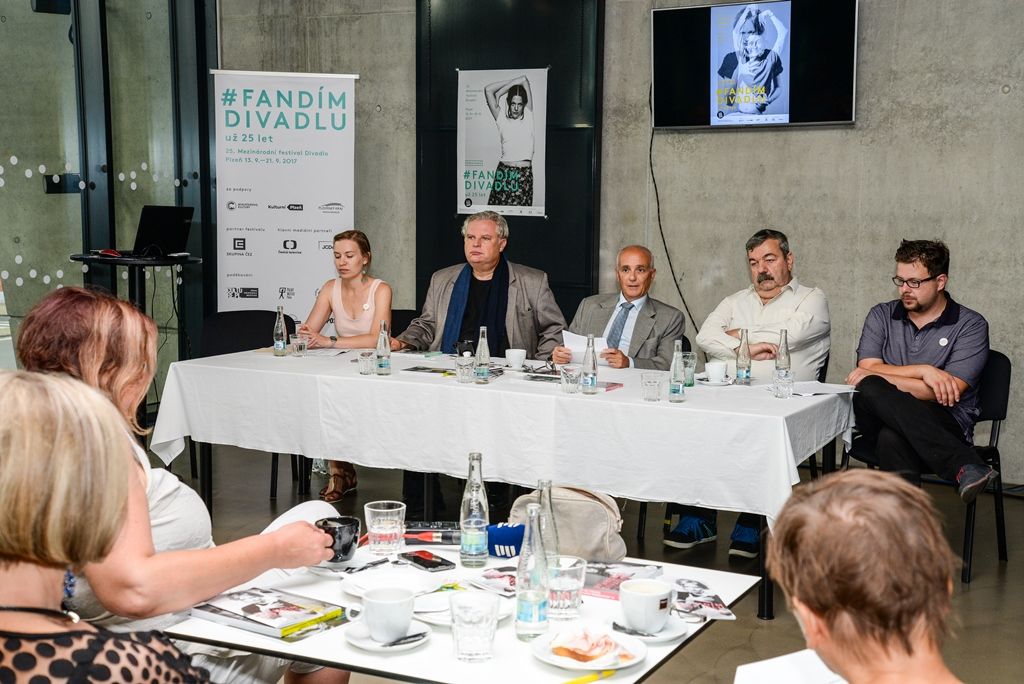 Festival Divadlo - tisková konference (foto: M. Pecuch, 31.8.2017)
