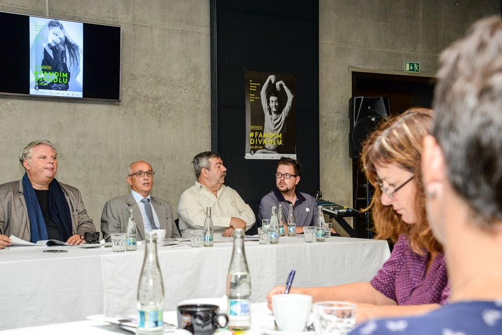 Festival Divadlo - tisková konference (foto: M. Pecuch, 31.8.2017)