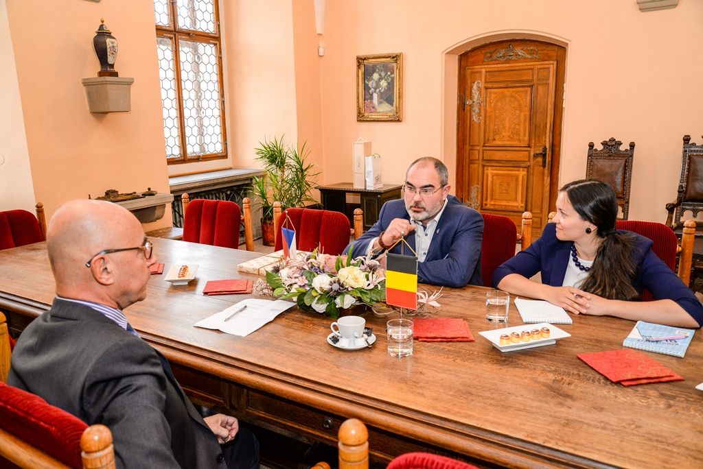 Přijetí J. E. Grégoira Vardakise (foto: M. Pecuch, 6.9.2017)