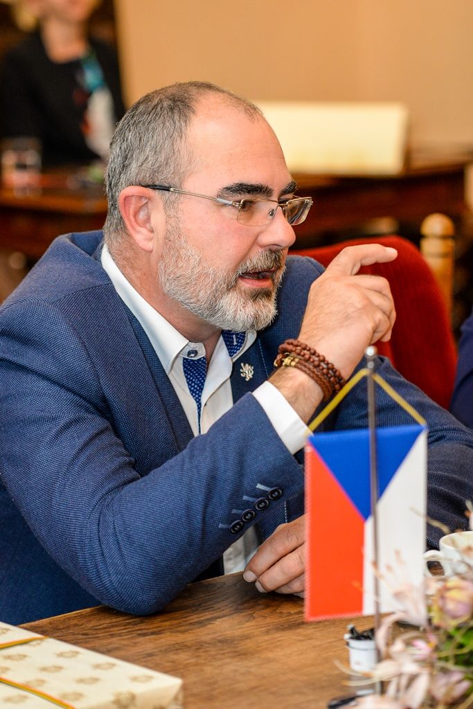 Přijetí J. E. Grégoira Vardakise (foto: M. Pecuch, 6.9.2017)