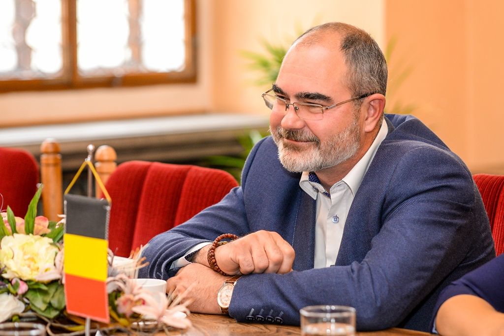 Přijetí J. E. Grégoira Vardakise (foto: M. Pecuch, 6.9.2017)