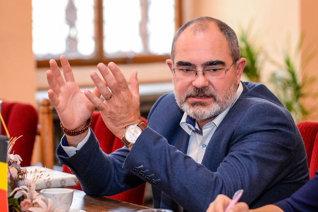 Přijetí J. E. Grégoira Vardakise (foto: M. Pecuch, 6.9.2017)